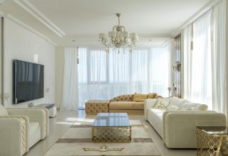 Curtains for Large Living Room Windows