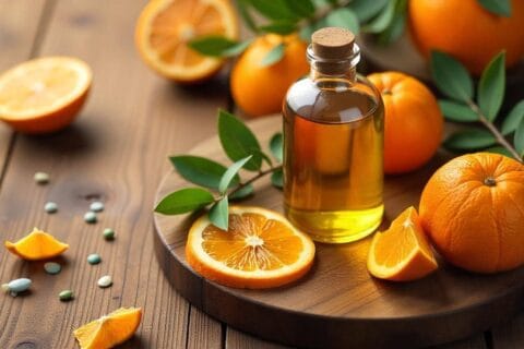 orange peel oil benefits for skin