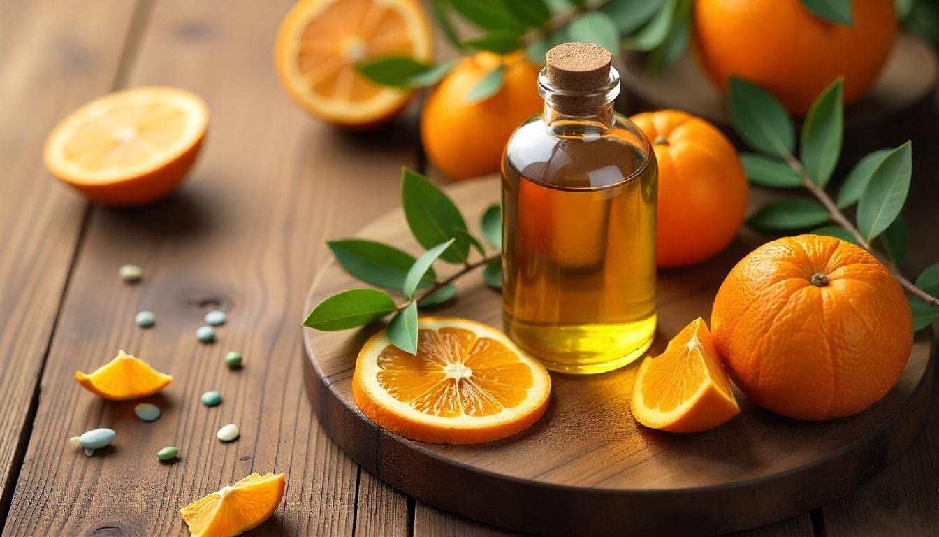 orange peel oil benefits for skin