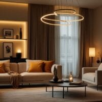 amber led lights for home