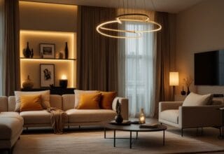 amber led lights for home