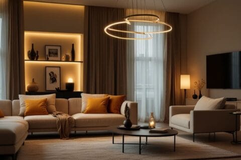 amber led lights for home