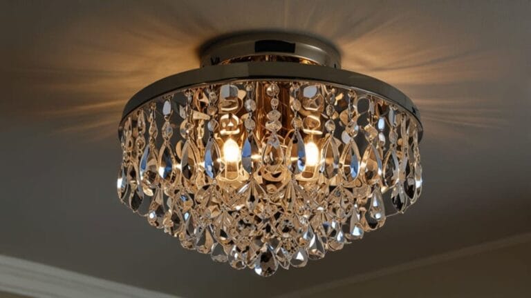 Flush Mount Chandeliers for Low Ceilings