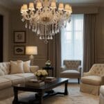 small living room chandelier ideas