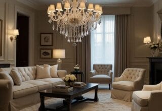 small living room chandelier ideas