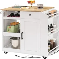 Kitchen Storage Island with Drawer