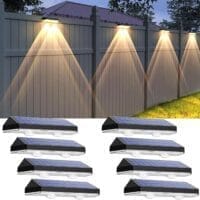 Waterproof Fence Solar Lights Outdoor