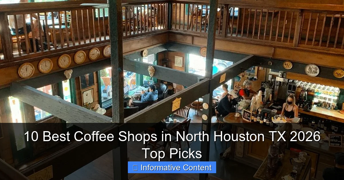 10 Best Coffee Shops in North Houston TX 2026 Top Picks