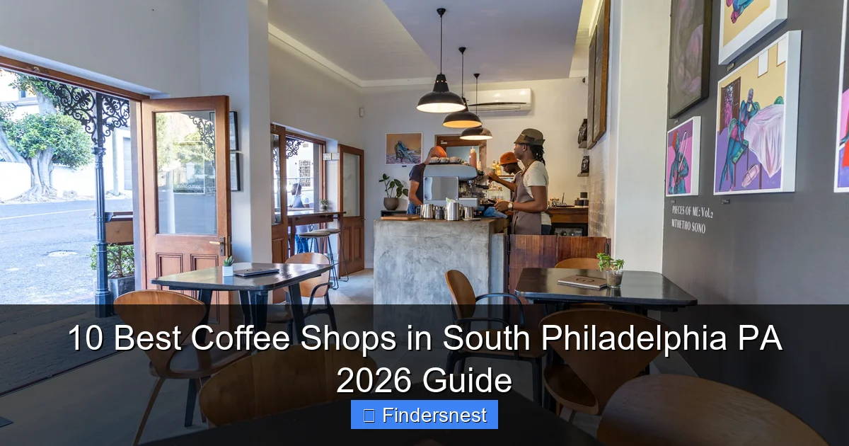 10 Best Coffee Shops in South Philadelphia PA 2026 Guide