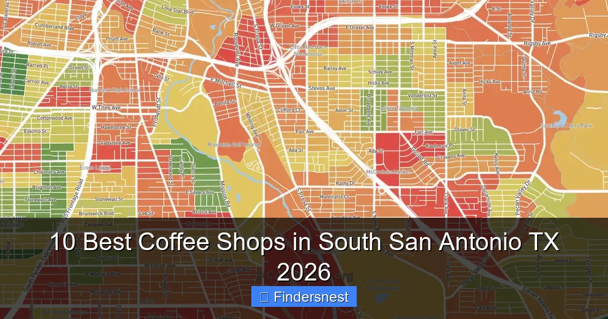 10 Best Coffee Shops in South San Antonio TX 2026