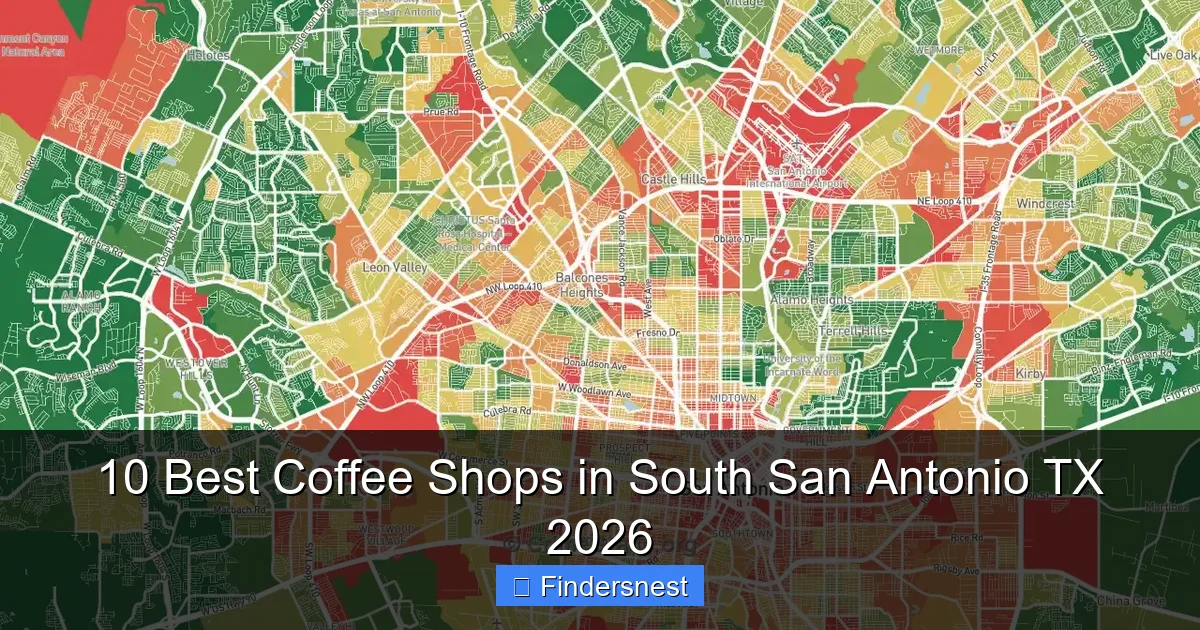 10 Best Coffee Shops in South San Antonio TX 2026