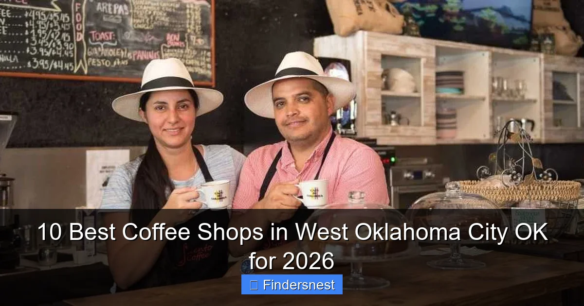 10 Best Coffee Shops in West Oklahoma City OK for 2026