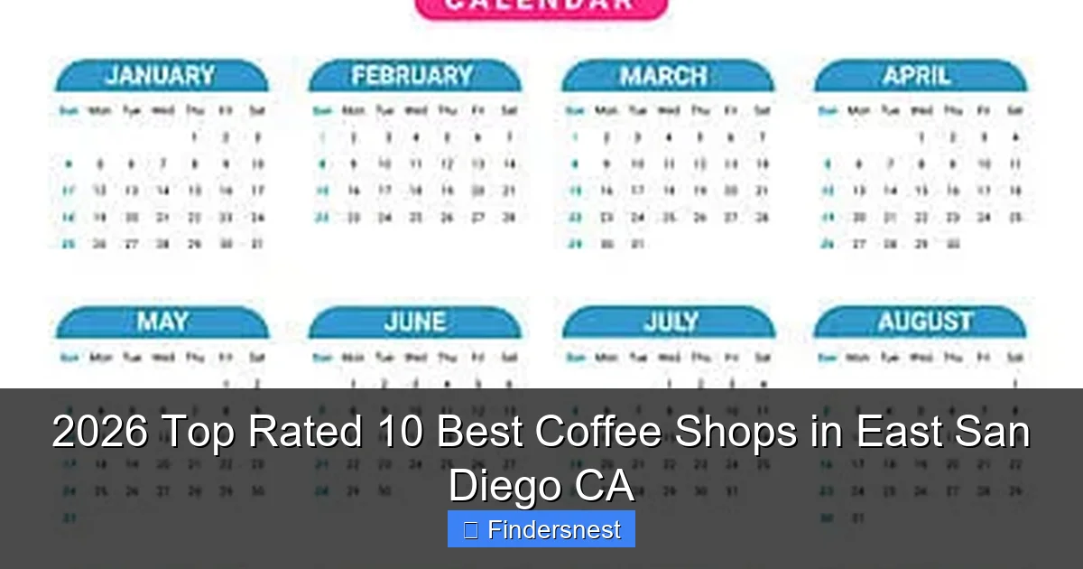 2026 Top Rated 10 Best Coffee Shops in East San Diego CA