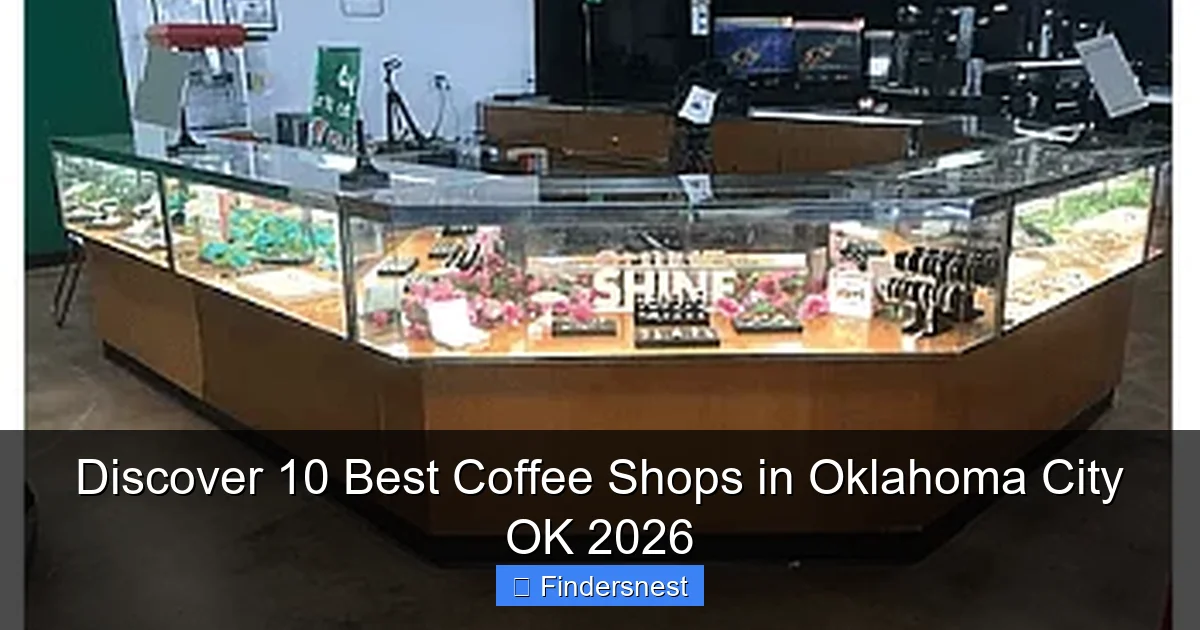 Discover 10 Best Coffee Shops in Oklahoma City OK 2026