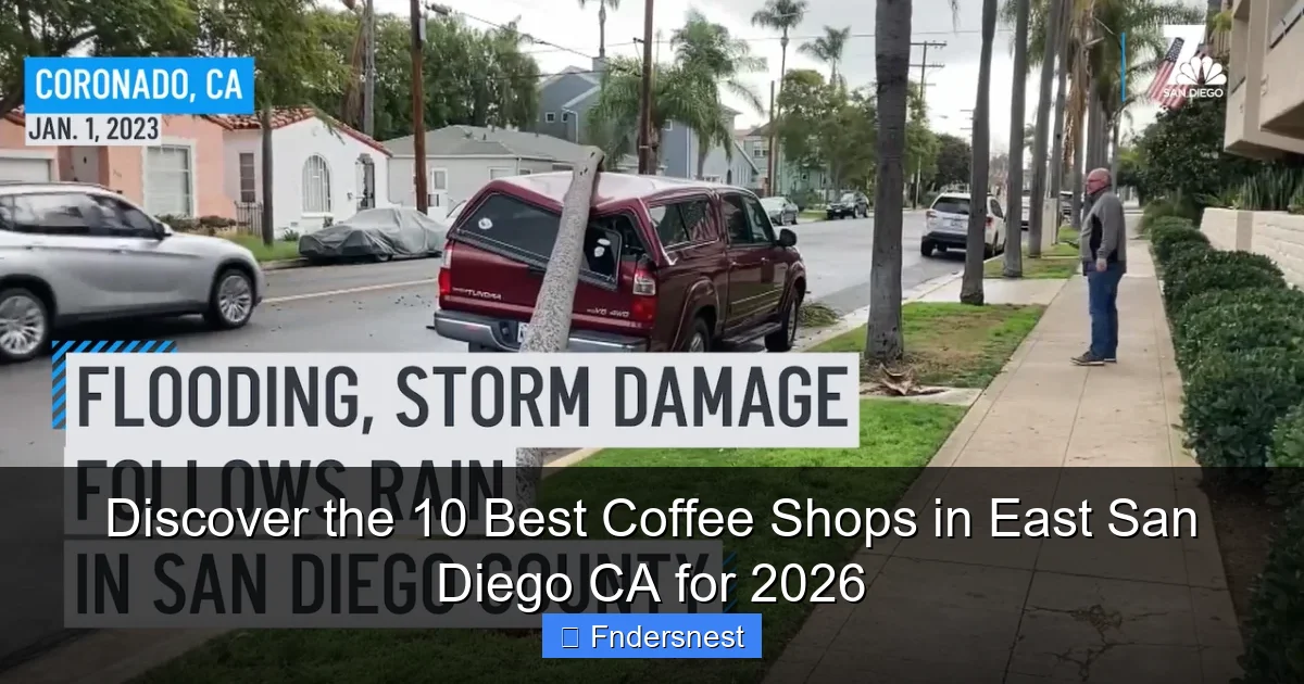 Discover the 10 Best Coffee Shops in East San Diego CA for 2026