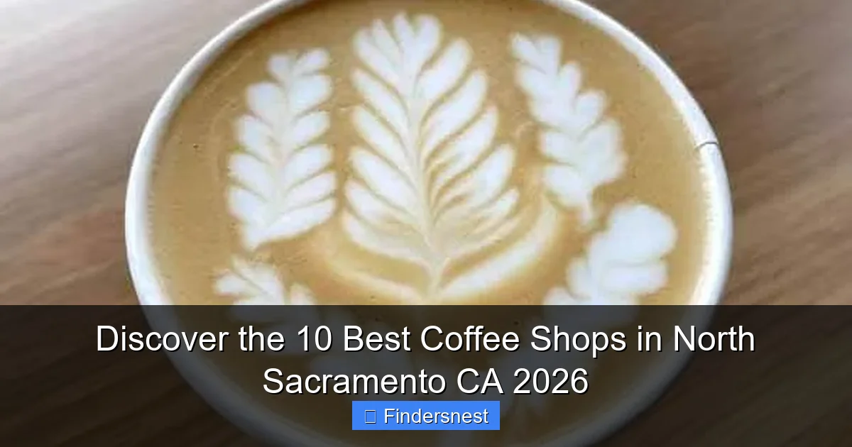 Discover the 10 Best Coffee Shops in North Sacramento CA 2026
