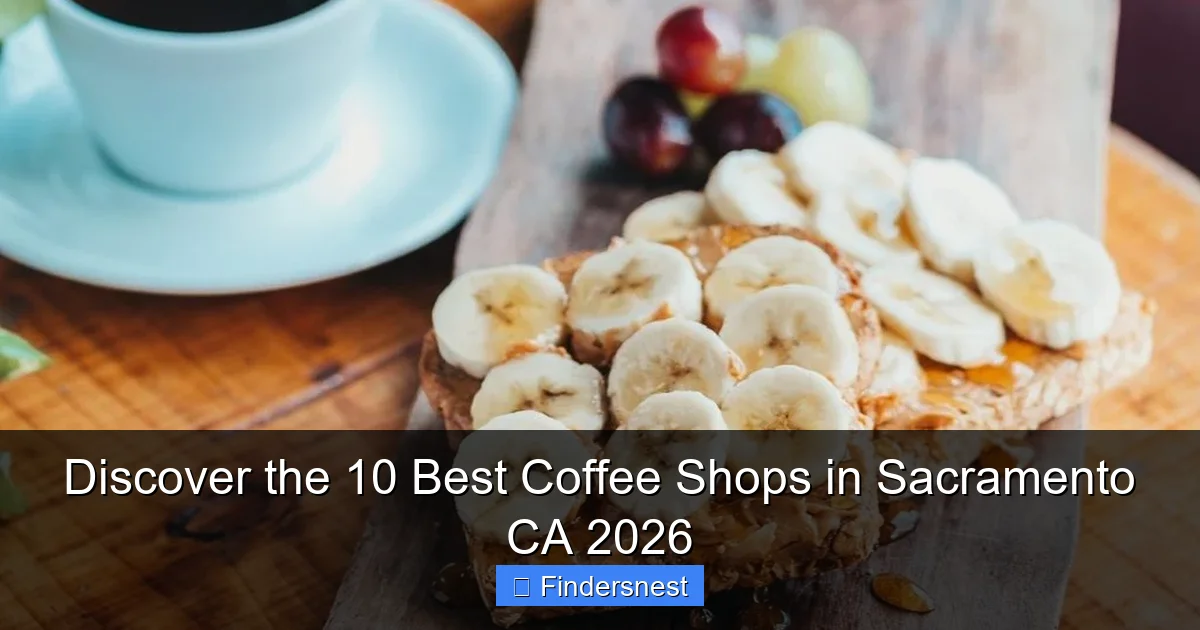 Discover the 10 Best Coffee Shops in Sacramento CA 2026