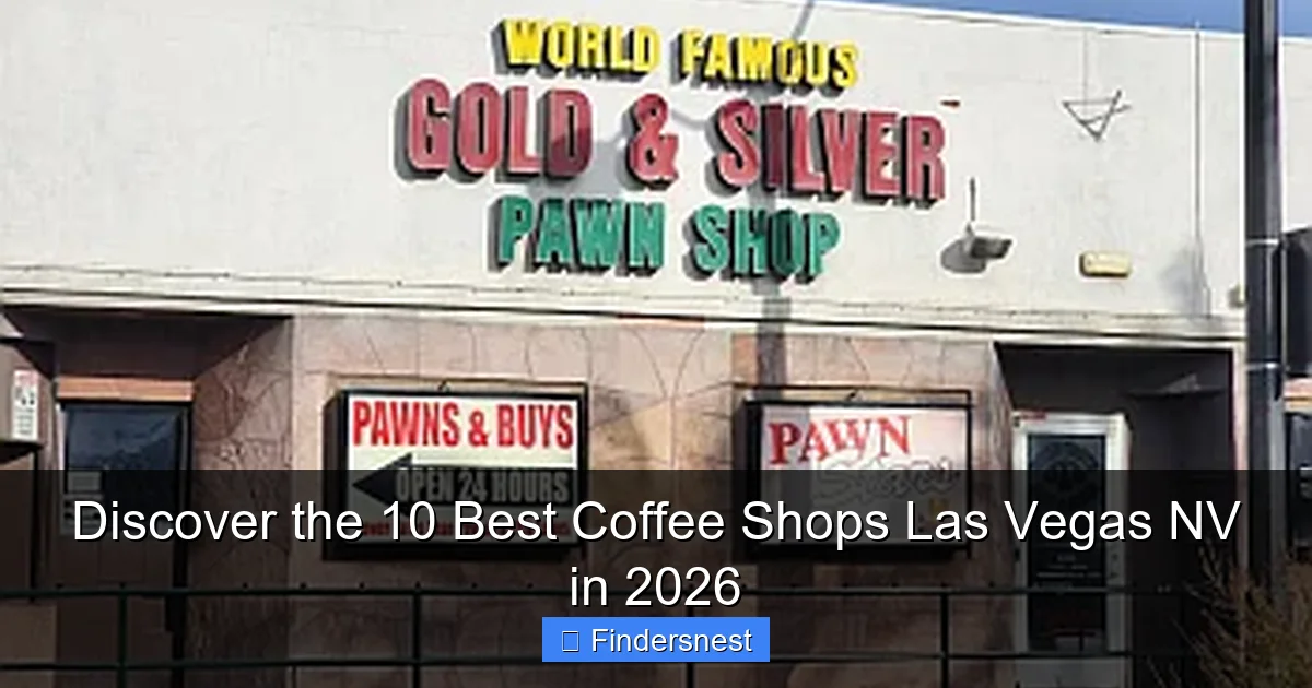 Discover the 10 Best Coffee Shops Las Vegas NV in 2026