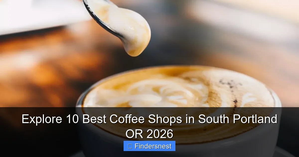 Explore 10 Best Coffee Shops in South Portland OR 2026