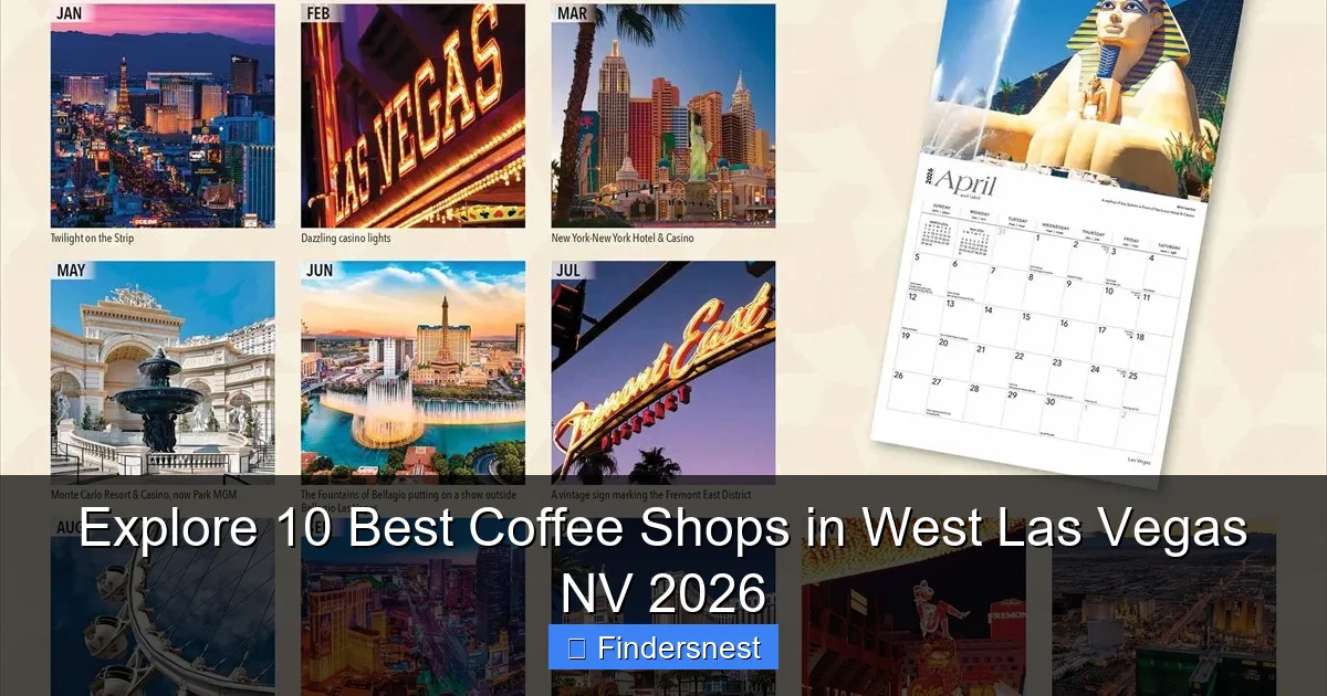 Explore 10 Best Coffee Shops in West Las Vegas NV 2026