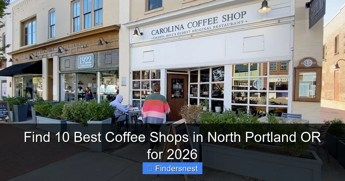 Find 10 Best Coffee Shops in North Portland OR for 2026