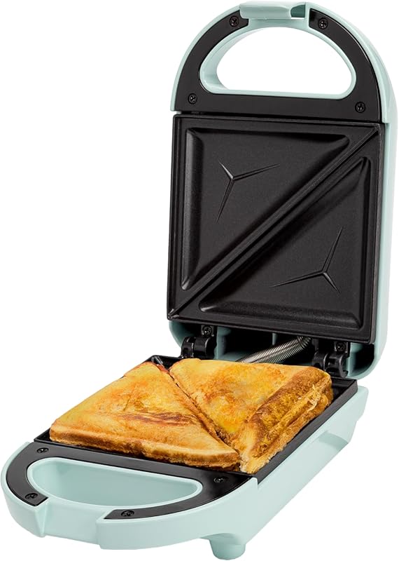 Tasty Mini Sandwich Maker, Makes Sandwiches, Paninis, Grilled Cheese, 