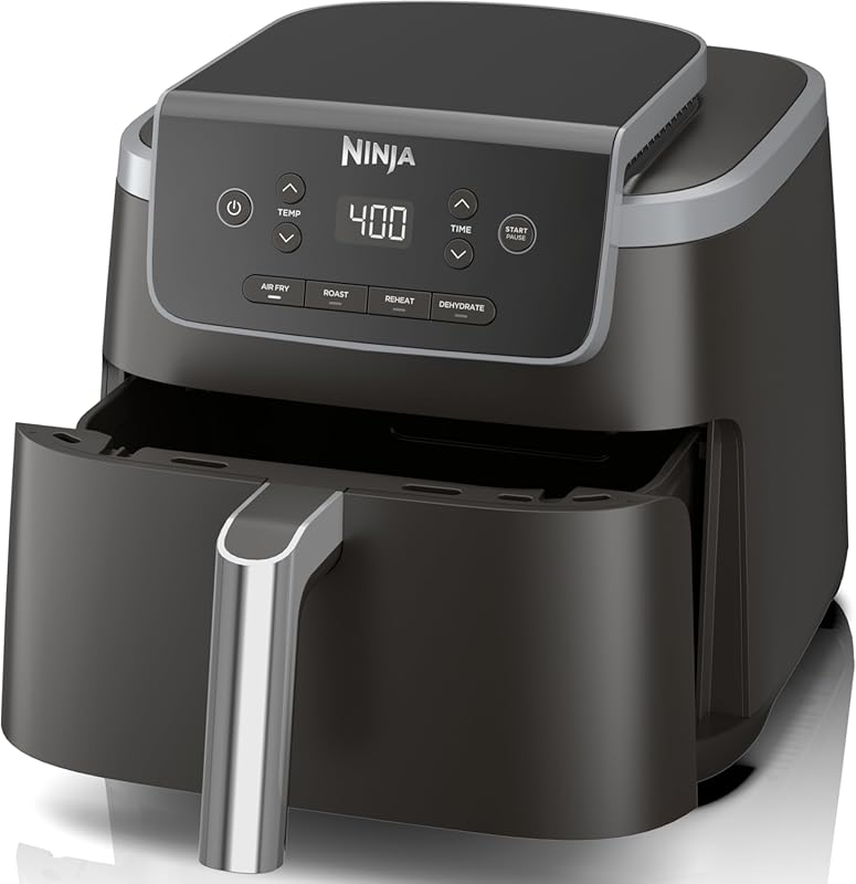 Ninja 5 Qt Air Fryer: 4-in-1 Functions for Frying, Roasting, Reheating
