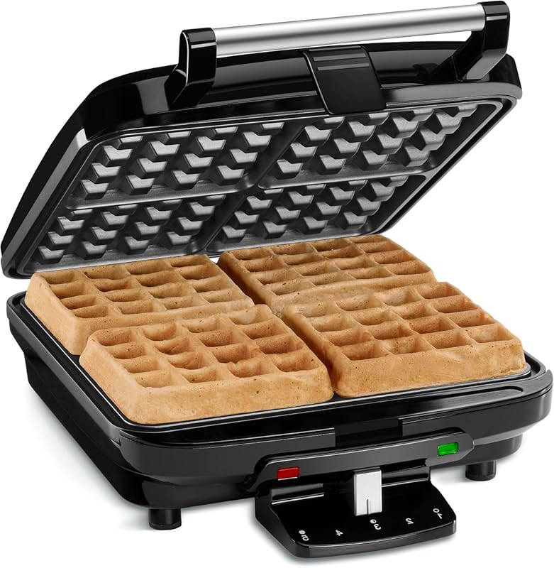 Cuisinart 4 Slice Belgian Waffle Maker - Square, WAF
