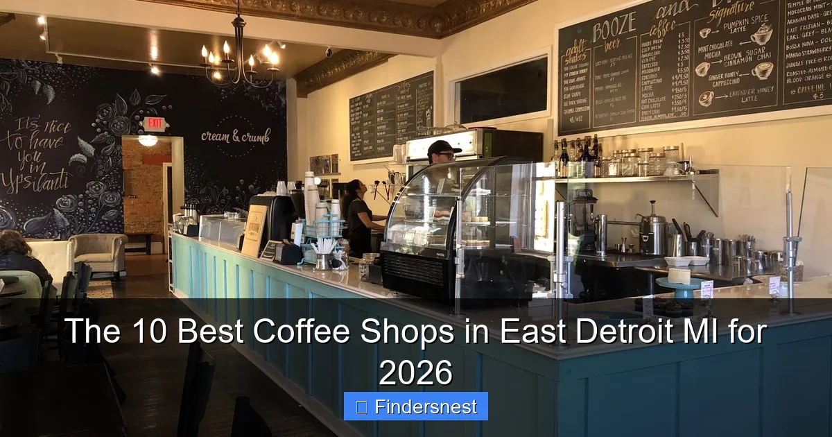 The 10 Best Coffee Shops in East Detroit MI for 2026