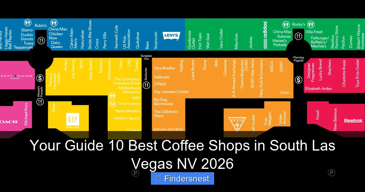 Your Guide 10 Best Coffee Shops in South Las Vegas NV 2026
