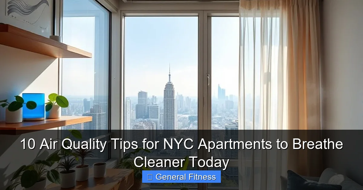 10 Air Quality Tips for NYC Apartments to Breathe Cleaner Today