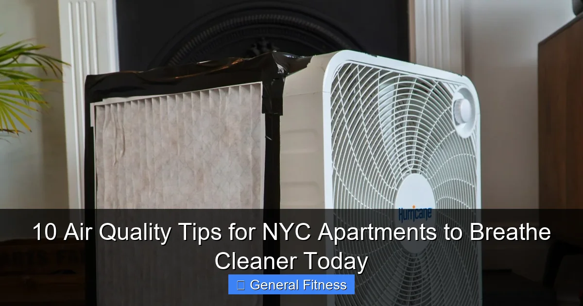 10 Air Quality Tips for NYC Apartments to Breathe Cleaner Today