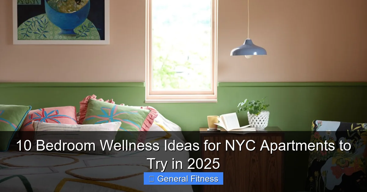 10 Bedroom Wellness Ideas for NYC Apartments to Try in 2025