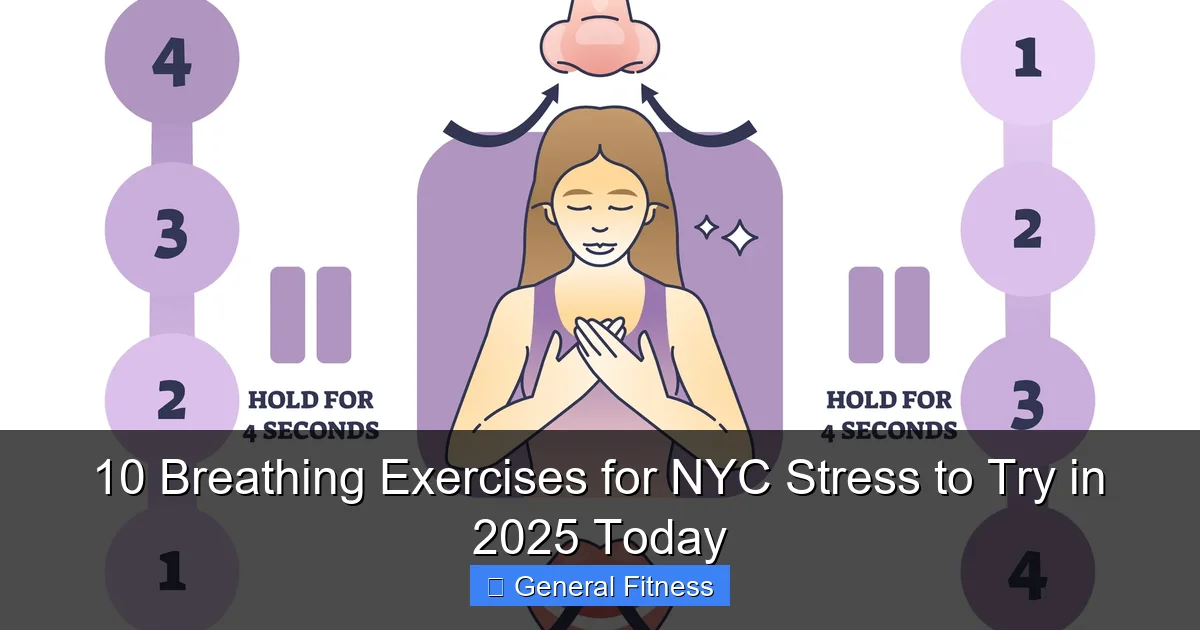 10 Breathing Exercises for NYC Stress to Try in 2025 Today