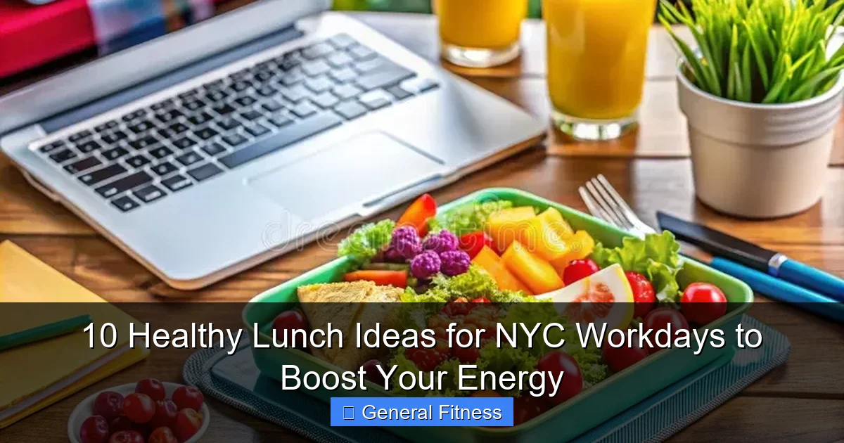 10 Healthy Lunch Ideas for NYC Workdays to Boost Your Energy