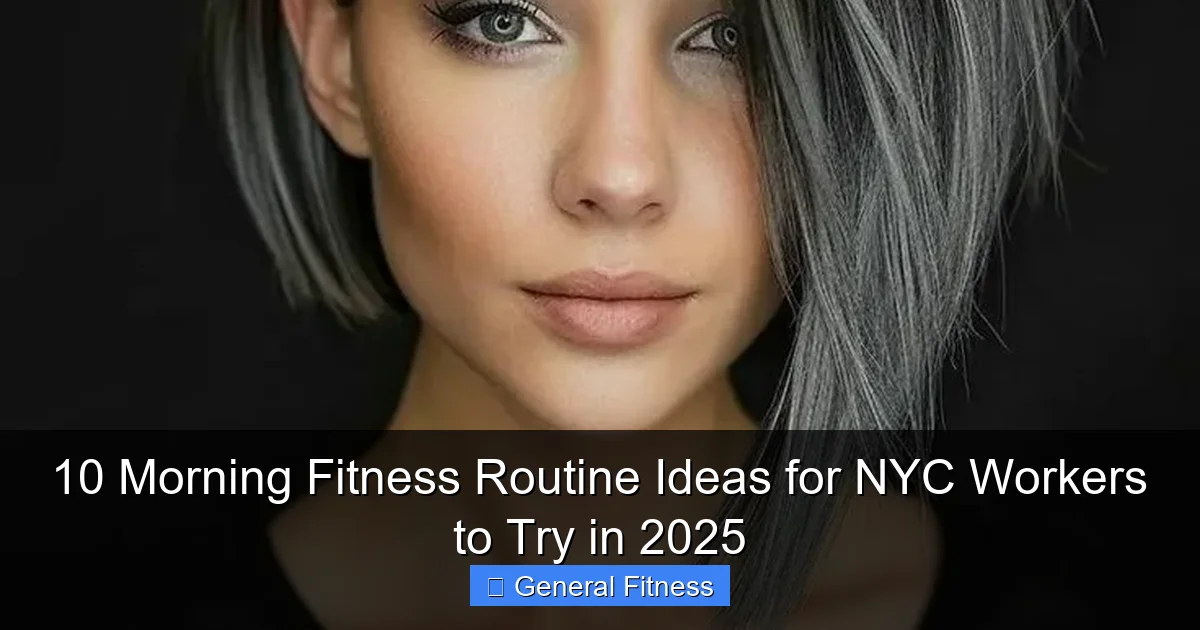 10 Morning Fitness Routine Ideas for NYC Workers to Try in 2025