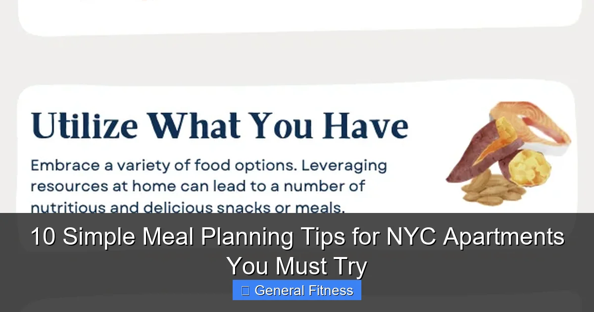 10 Simple Meal Planning Tips for NYC Apartments You Must Try