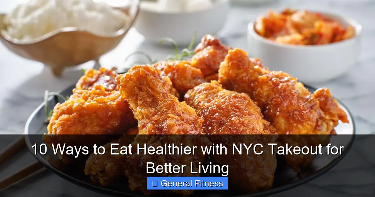 10 Ways to Eat Healthier with NYC Takeout for Better Living