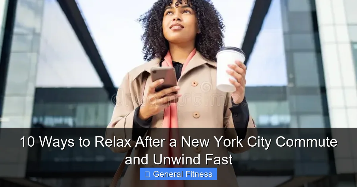 10 Ways to Relax After a New York City Commute and Unwind Fast