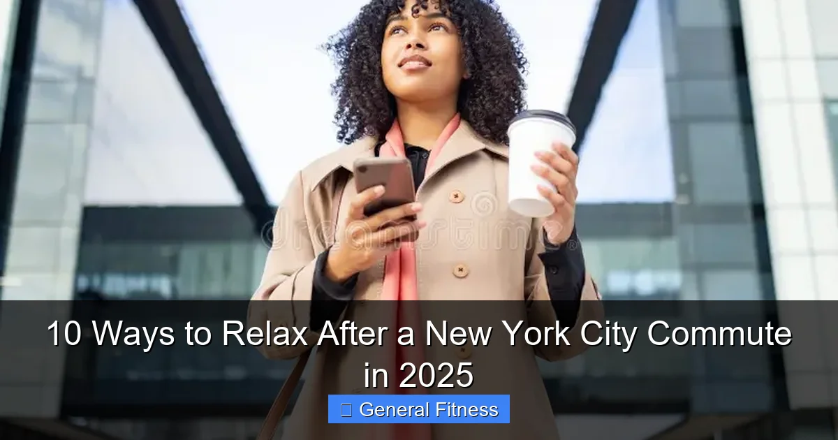 10 Ways to Relax After a New York City Commute in 2025