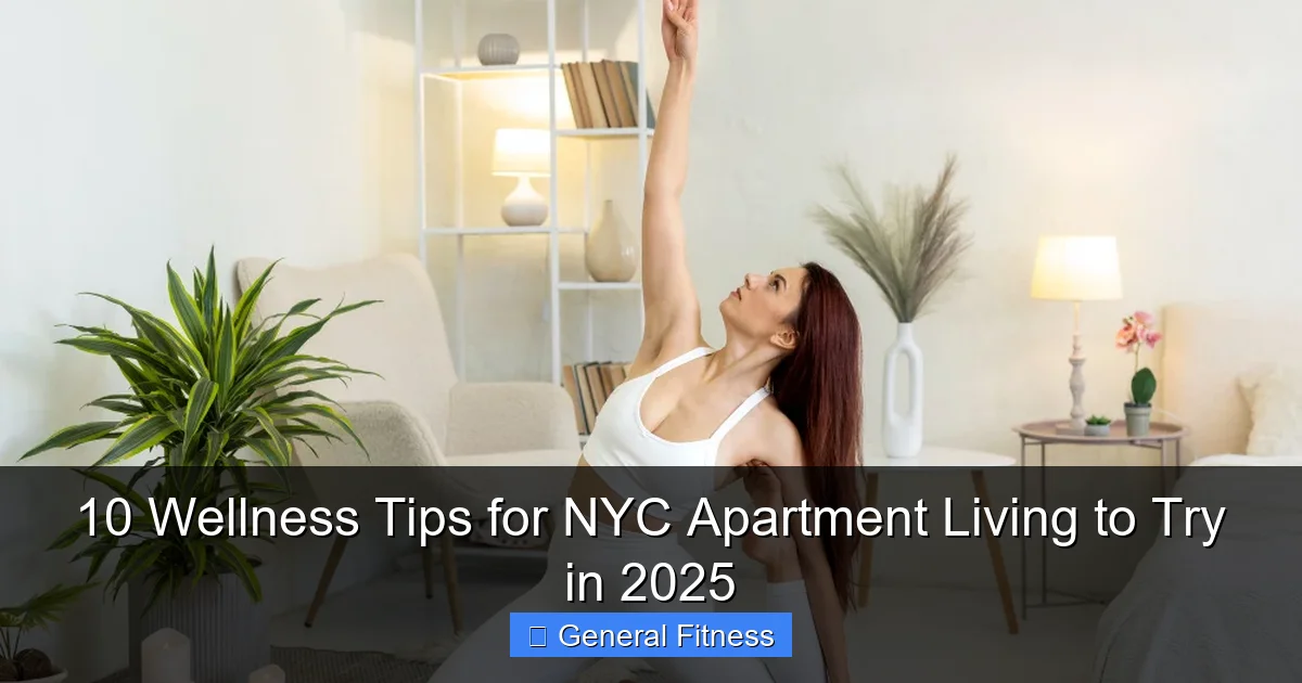 10 Wellness Tips for NYC Apartment Living to Try in 2025