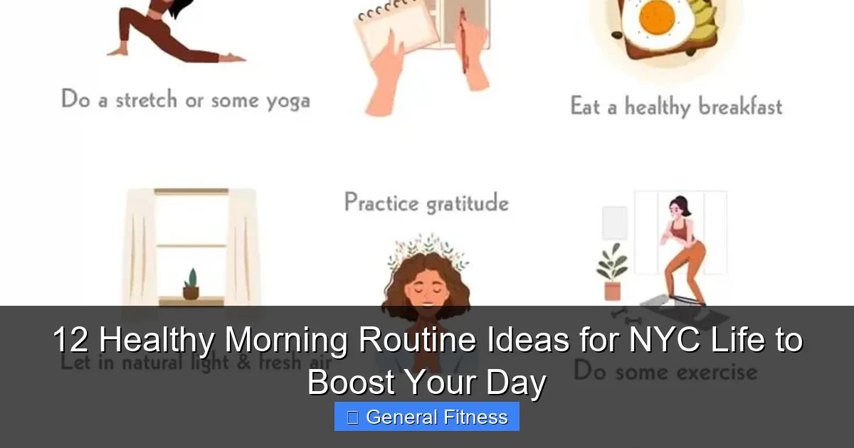 12 Healthy Morning Routine Ideas for NYC Life to Boost Your Day