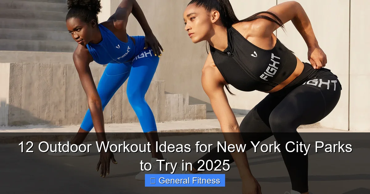 12 Outdoor Workout Ideas for New York City Parks to Try in 2025