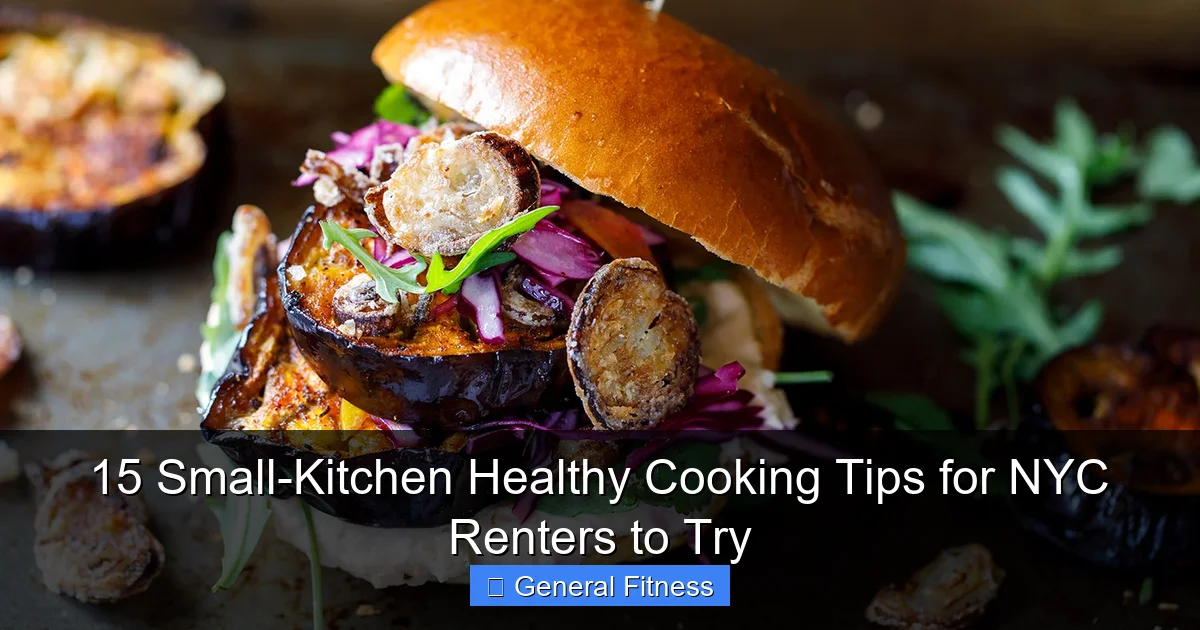 15 Small-Kitchen Healthy Cooking Tips for NYC Renters to Try