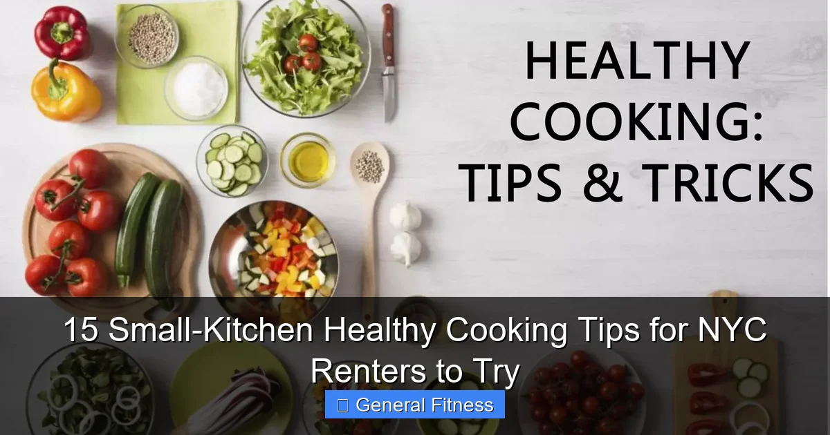 15 Small-Kitchen Healthy Cooking Tips for NYC Renters to Try