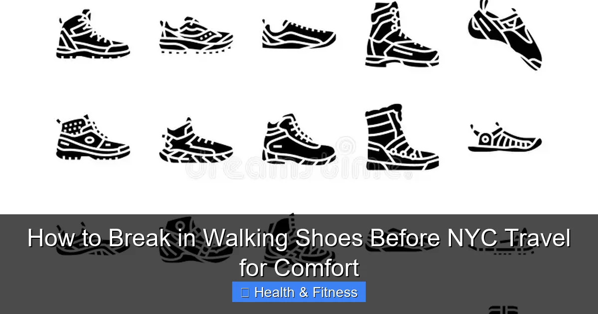 How to Break in Walking Shoes Before NYC Travel for Comfort