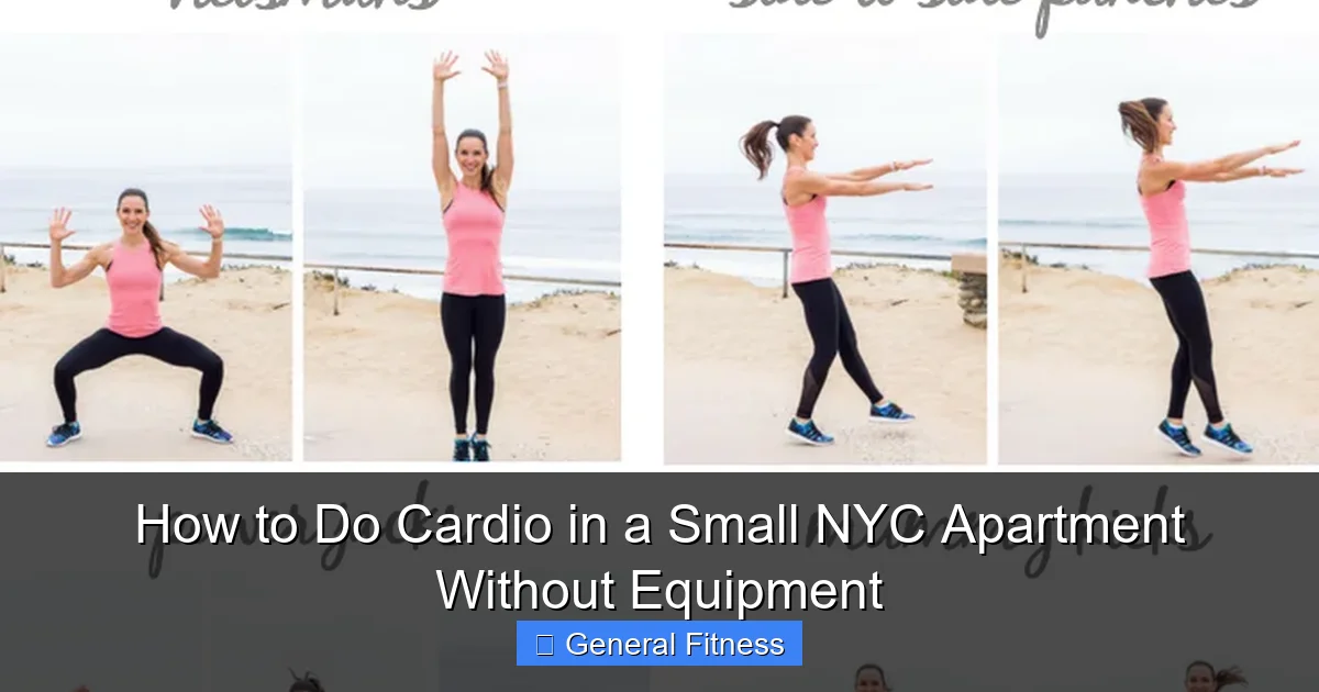 How to Do Cardio in a Small NYC Apartment Without Equipment