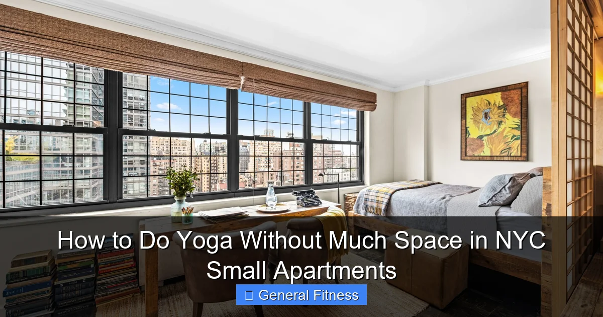 How to Do Yoga Without Much Space in NYC Small Apartments