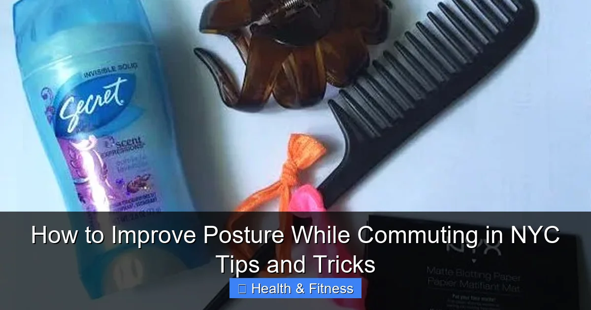 How to Improve Posture While Commuting in NYC Tips and Tricks