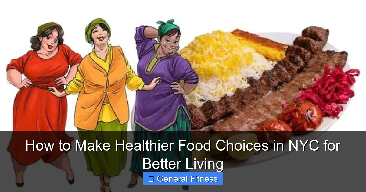 How to Make Healthier Food Choices in NYC for Better Living